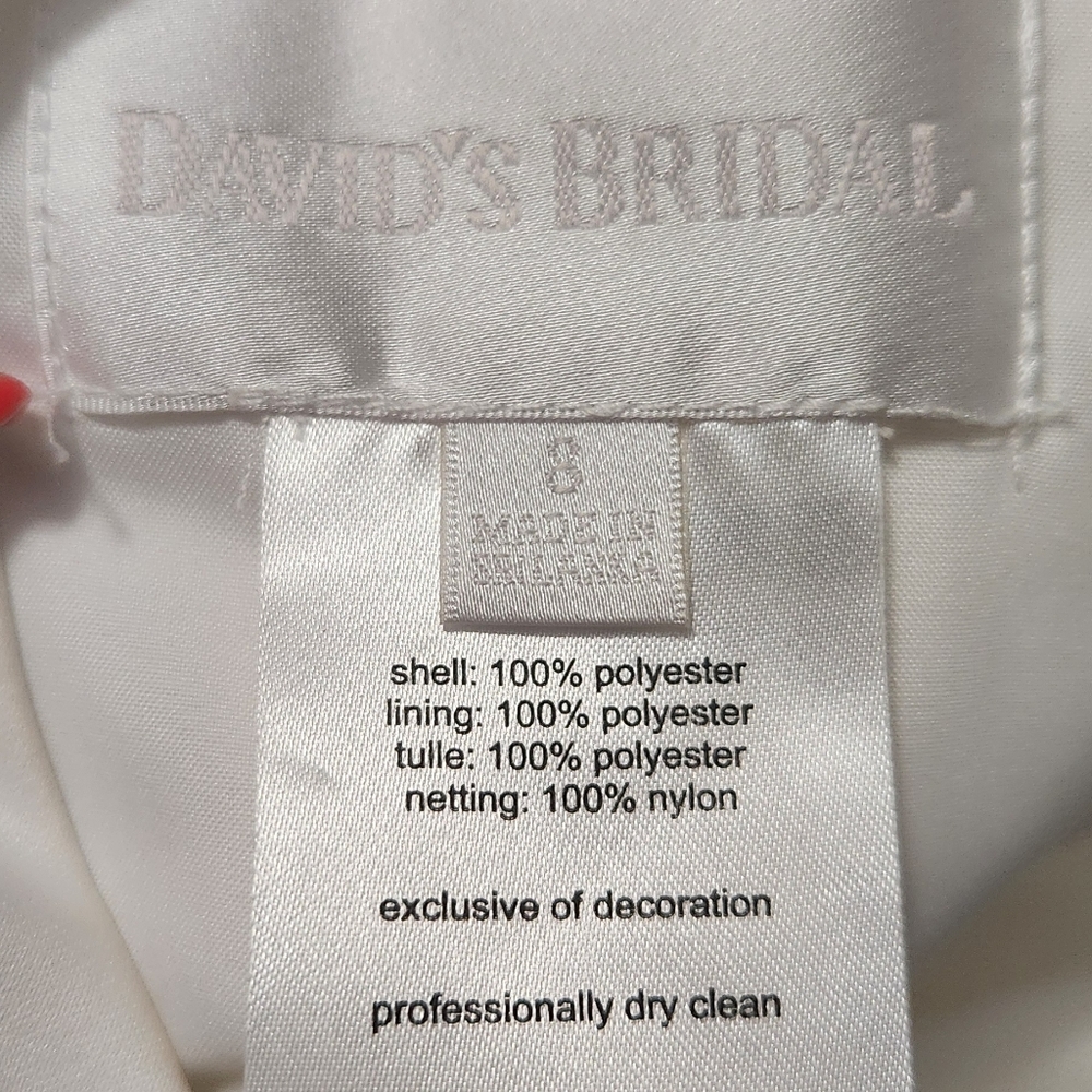 David's bridal flower girl dress